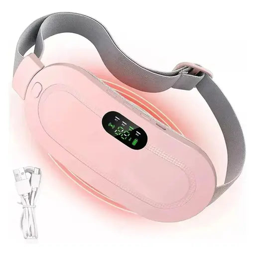 Cinturón Térmico y Masajeador Anti-Cólicos Hiveraly® | Alivio Menstrual Instantáneo