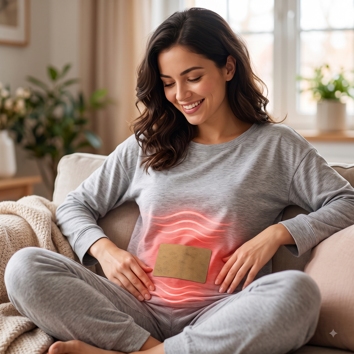 Parches Térmicos para Cólicos y Alivio Menstrual (Pack x8)
